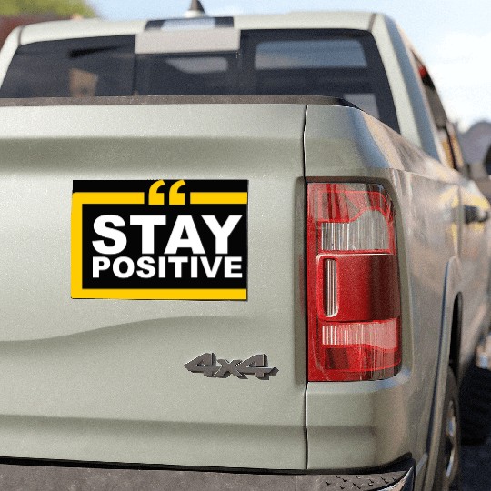 Stay Positive Car Magnets