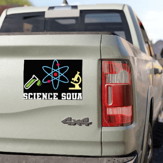 Science Squad Physics Teacher Car Magnets