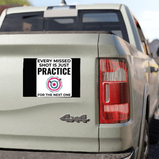 Archery Targets Archer Bullseye Shooting Sport Car Magnets