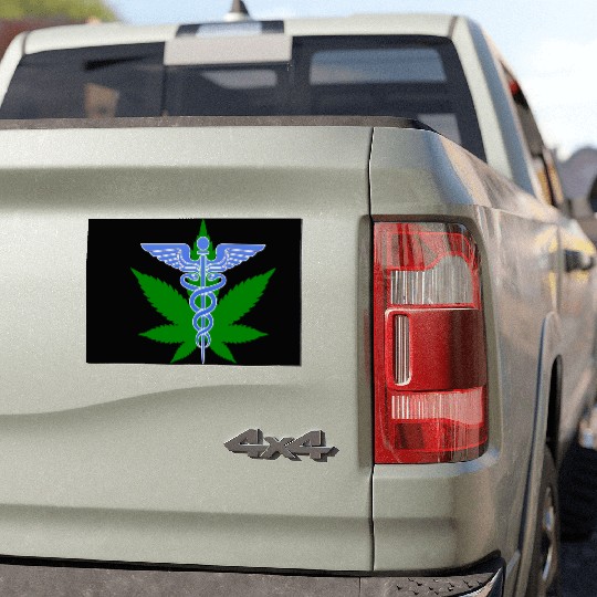 Medical Marijuana Car Magnets