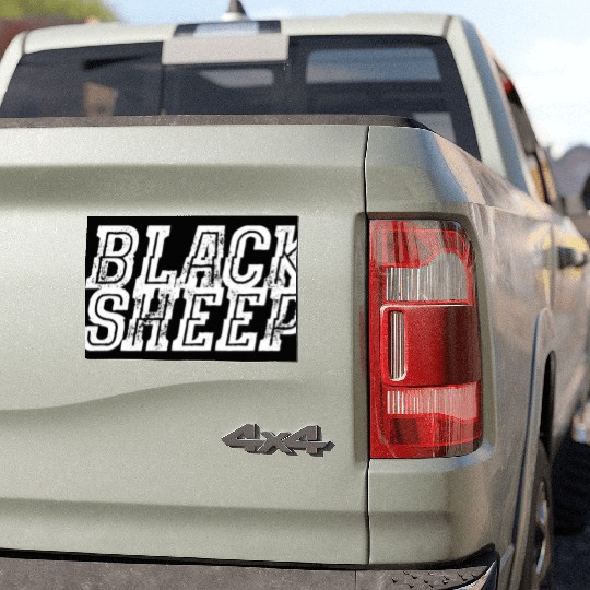 Black Sheep Car Magnets