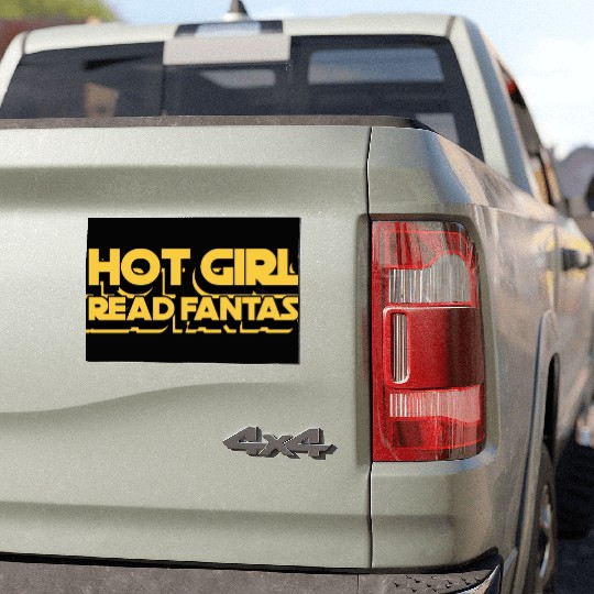 Hot Girls Read Fantasy Car Magnets