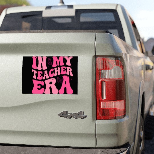 Teacher Era Car Magnets