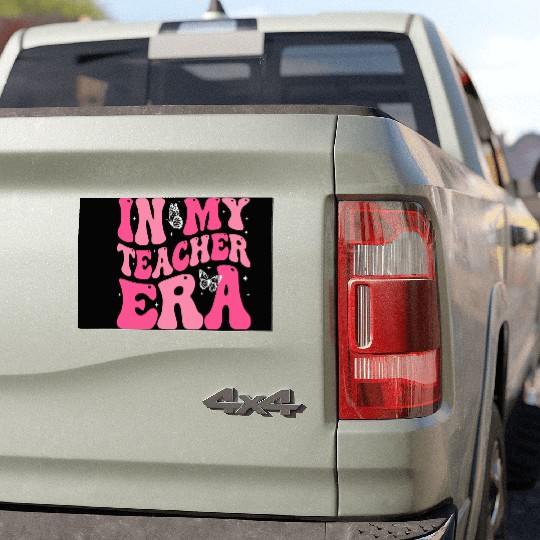 Teacher Era Car Magnets