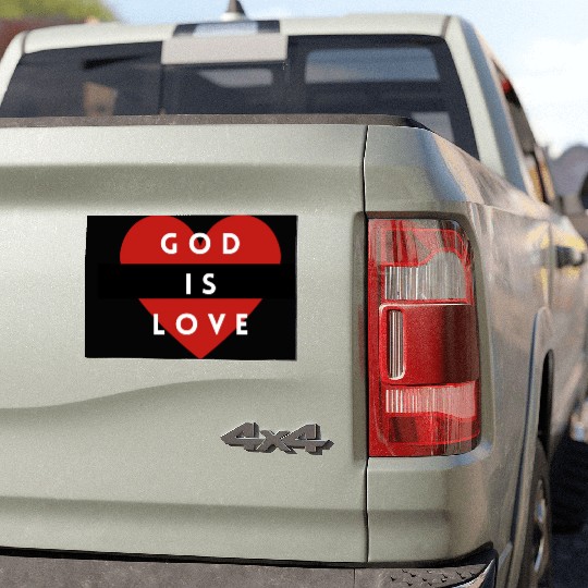 God is Love Car Magnets