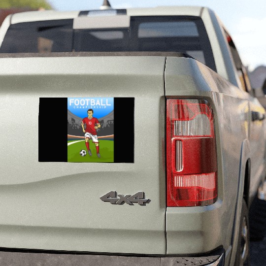 football championship Car Magnets