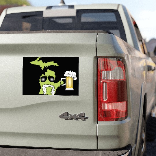 Michigan Beer original Car Magnets