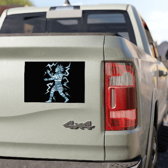 Maya God Mayan Mythology Kauil Lightning Warrior Car Magnets