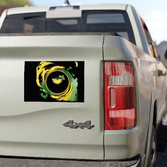 Lemonade in a Glass Car Magnets