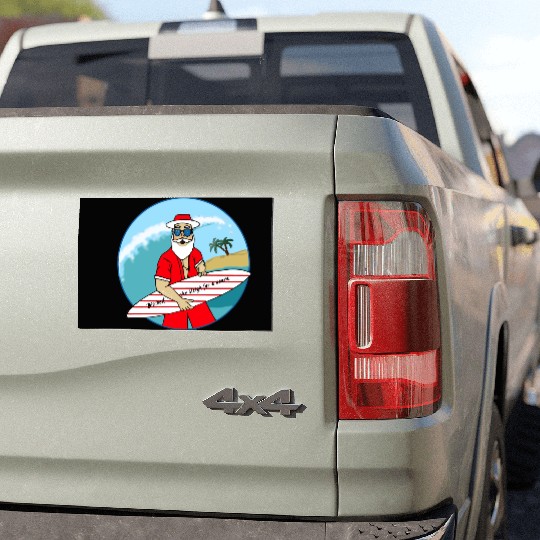 Christmas in July Car Magnets