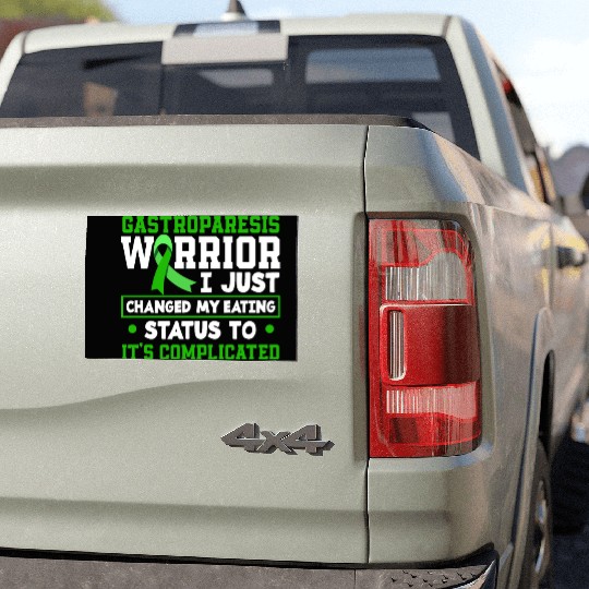 Gastroparesis Warrior Awareness Car Magnets