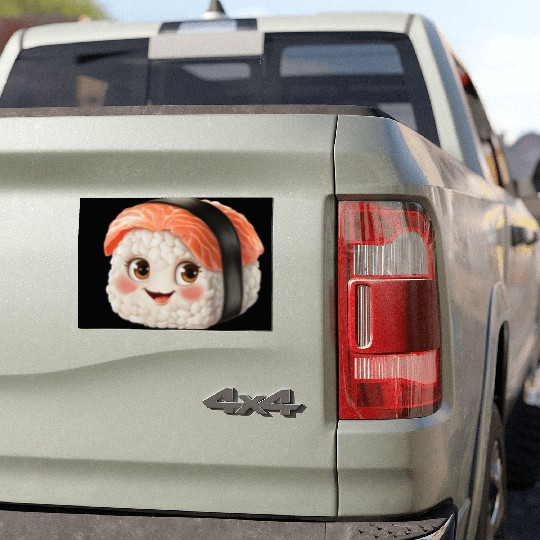 Happy Sushi Realistic Car Magnets