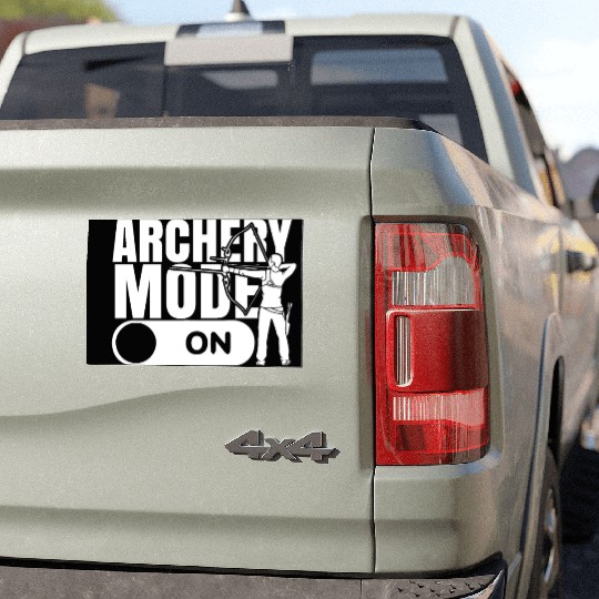 Archery mode: ON Archer Car Magnets