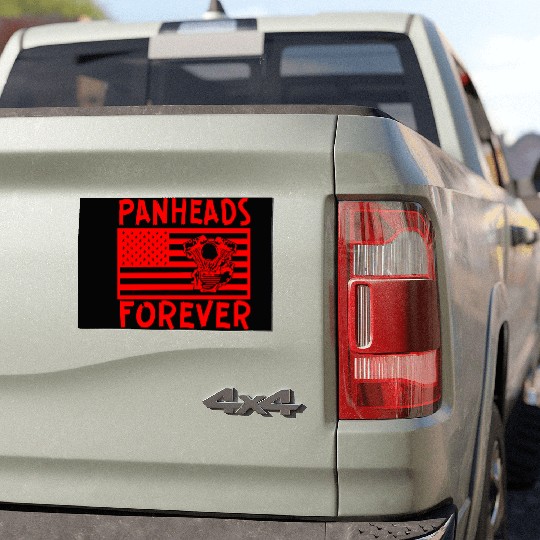 Panheads Forever LIKE US ON FACEBOOK Car Magnets