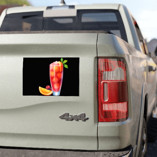 Berry Citrus Cocktail Car Magnets