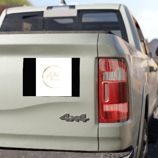 aztec love Car Magnets