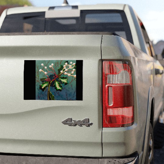 Your mistletoe Car Magnets