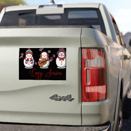Cozy Season Car Magnets