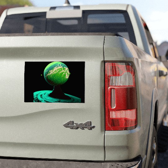 Green universe Car Magnets