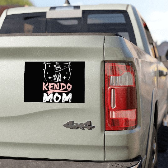 Mother's Day Kendo Mama Mom Car Magnets