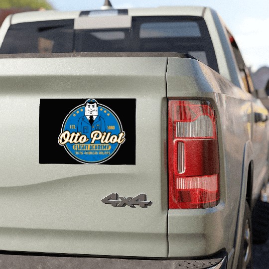 Otto Pilot flight academy Car Magnets