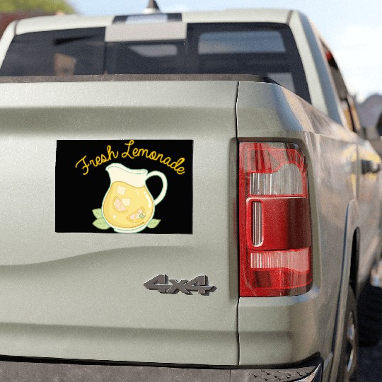 Fresh Lemonade Car Magnets