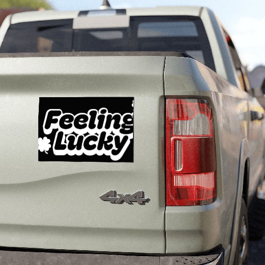 Feeling Lucky for St. Patrick's Day Car Magnets
