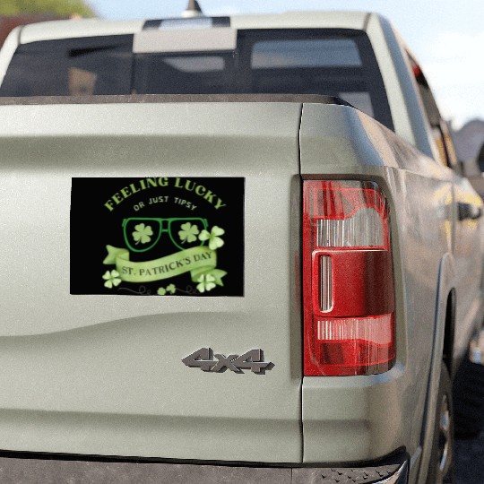 Feeling Lucky or Just Tipsy – St. Patrick’s Day Car Magnets