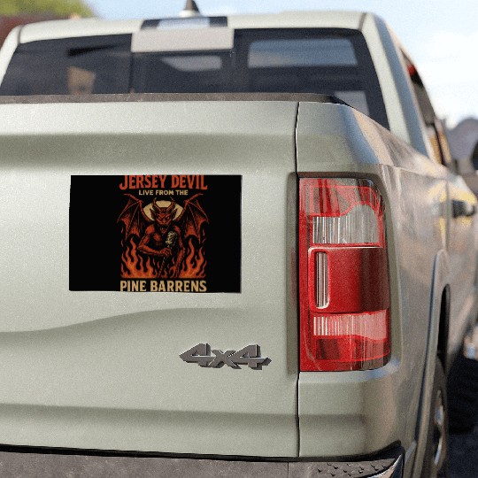 Jersey Devil Pine Barrens Concert Car Magnets