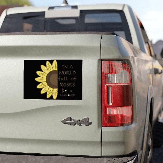 sunflower Car Magnets