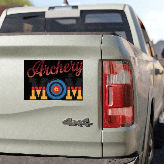Archery Mom - Bullseye Mom Car Magnets