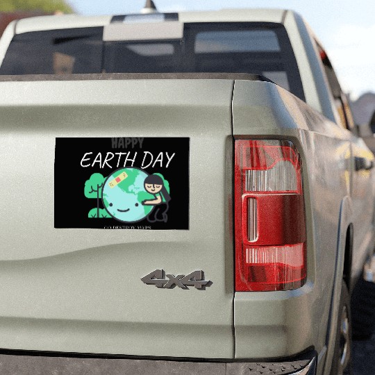 Funny Earth Day Car Magnets – Go Destroy Mars Quote