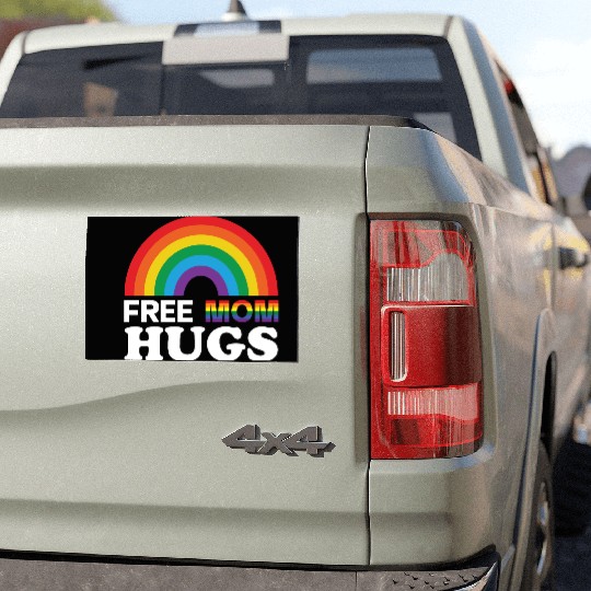 free mom hugs Car Magnets