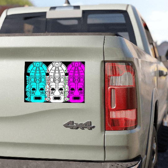 Mayan And Aztec Symbol Aztec Inca Car Magnets