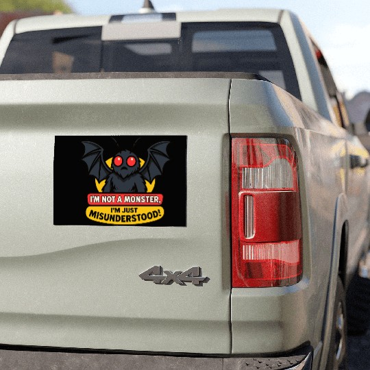 Misunderstood Mothman Car Magnets