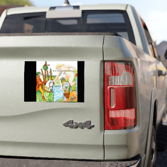 True Crime Tarot Everyday Items Car Magnets