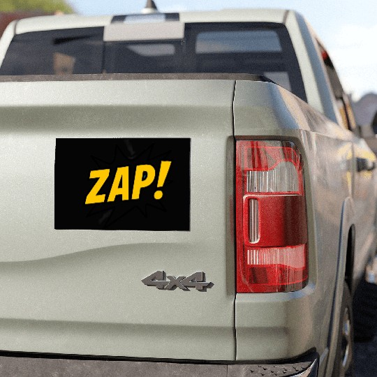 ZAP! Beast Bubble – For Sudden Enlightenment & Squ Car Magnets