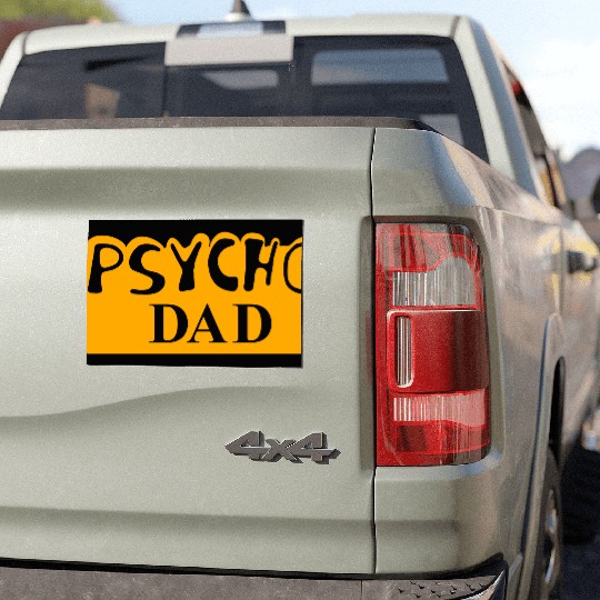 Psycho Dad Al Bundy Car Magnets