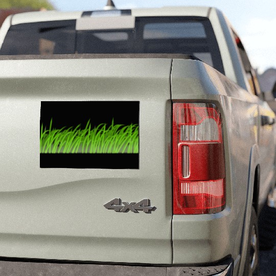 Grass texture Car Magnets