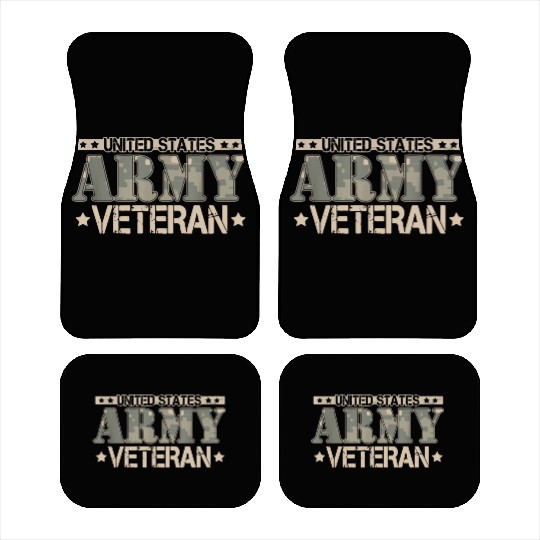 Army Veteran Car Mats