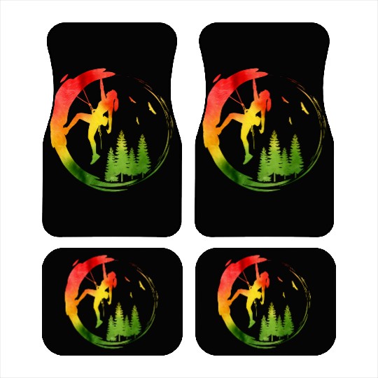 climb climbing rock climbing climber gift Car Mats