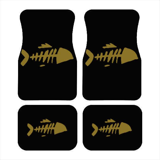 Fish Skeleton Car Mats