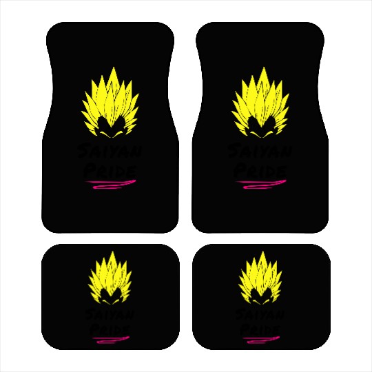 Saiyan Pride Dragonballz Car Mats