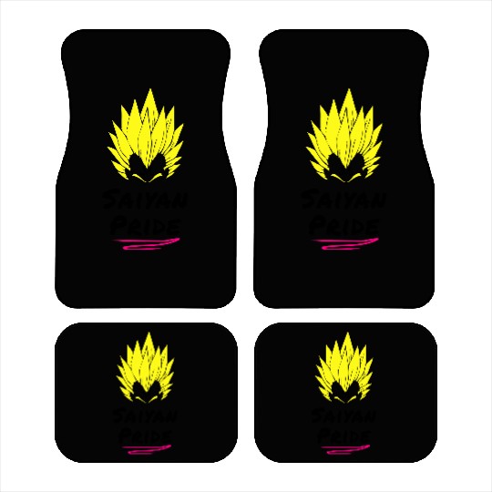 Saiyan Pride Dragonballz Car Mats