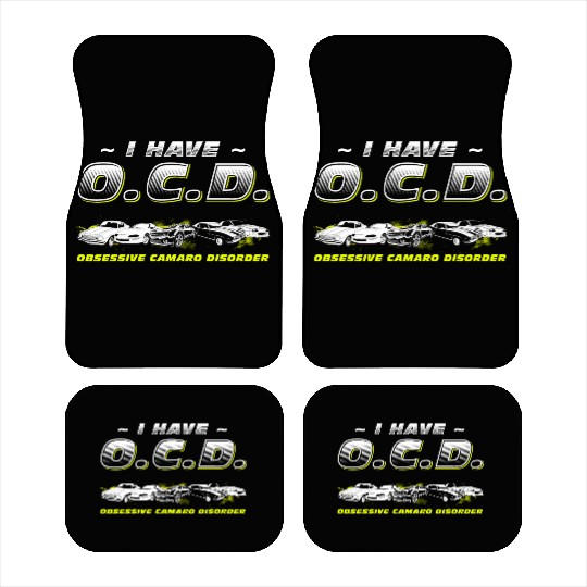 CAMARO - I HAVE O.C.D Car Mats