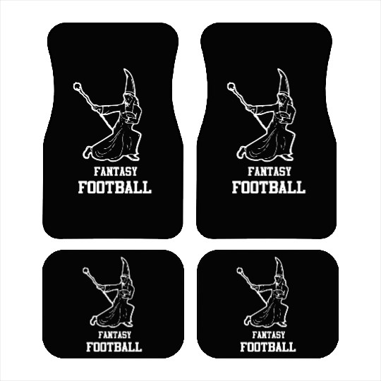 Fantasy Football Fairy Draft Beer Sports Wizard Car Mats