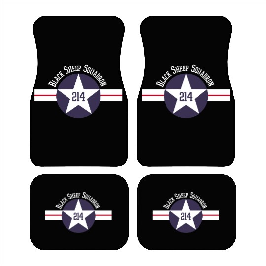 Black Sheep Squadron Car Mats