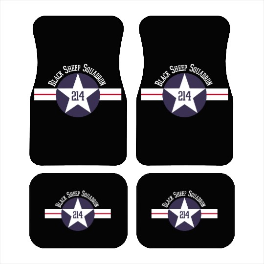 Black Sheep Squadron Car Mats