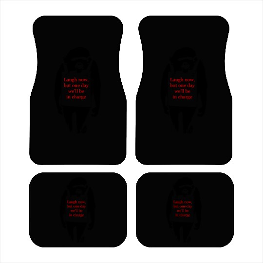 Laugh Now Monkey Sandwich Car Mats
