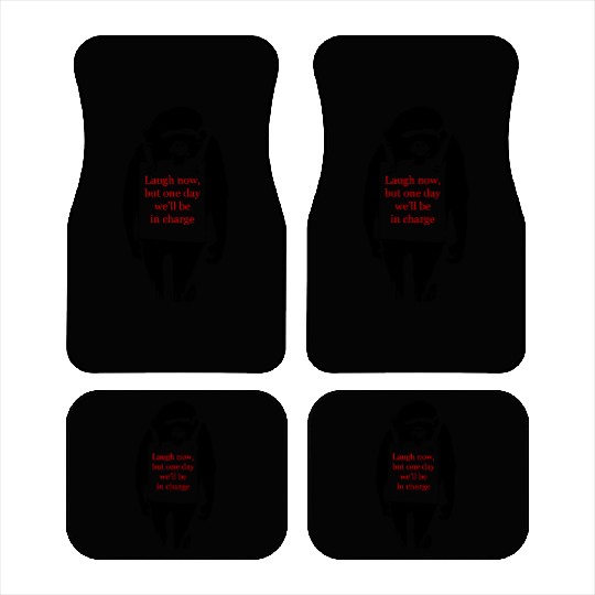 Laugh Now Monkey Sandwich Car Mats